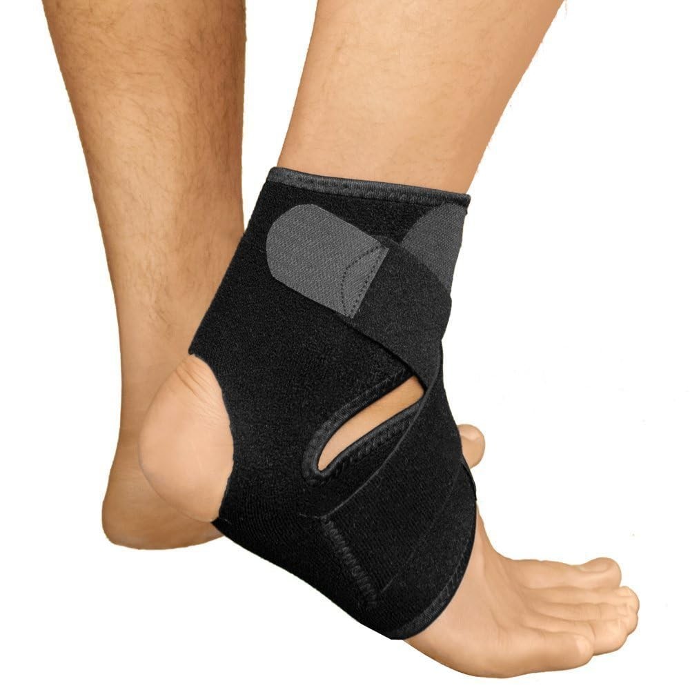 2×Adjustable Ankle Support Compression Strap Achilles Tendon Brace Sprain Sports