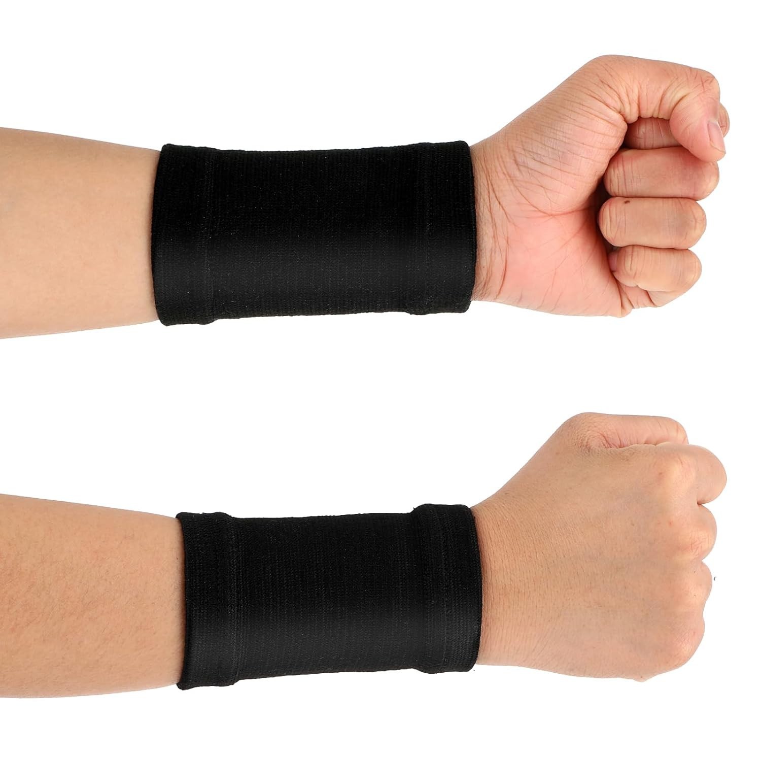 Stretchable Wrist Support Sleeves for Joint Pain Relief – One Size Fits All