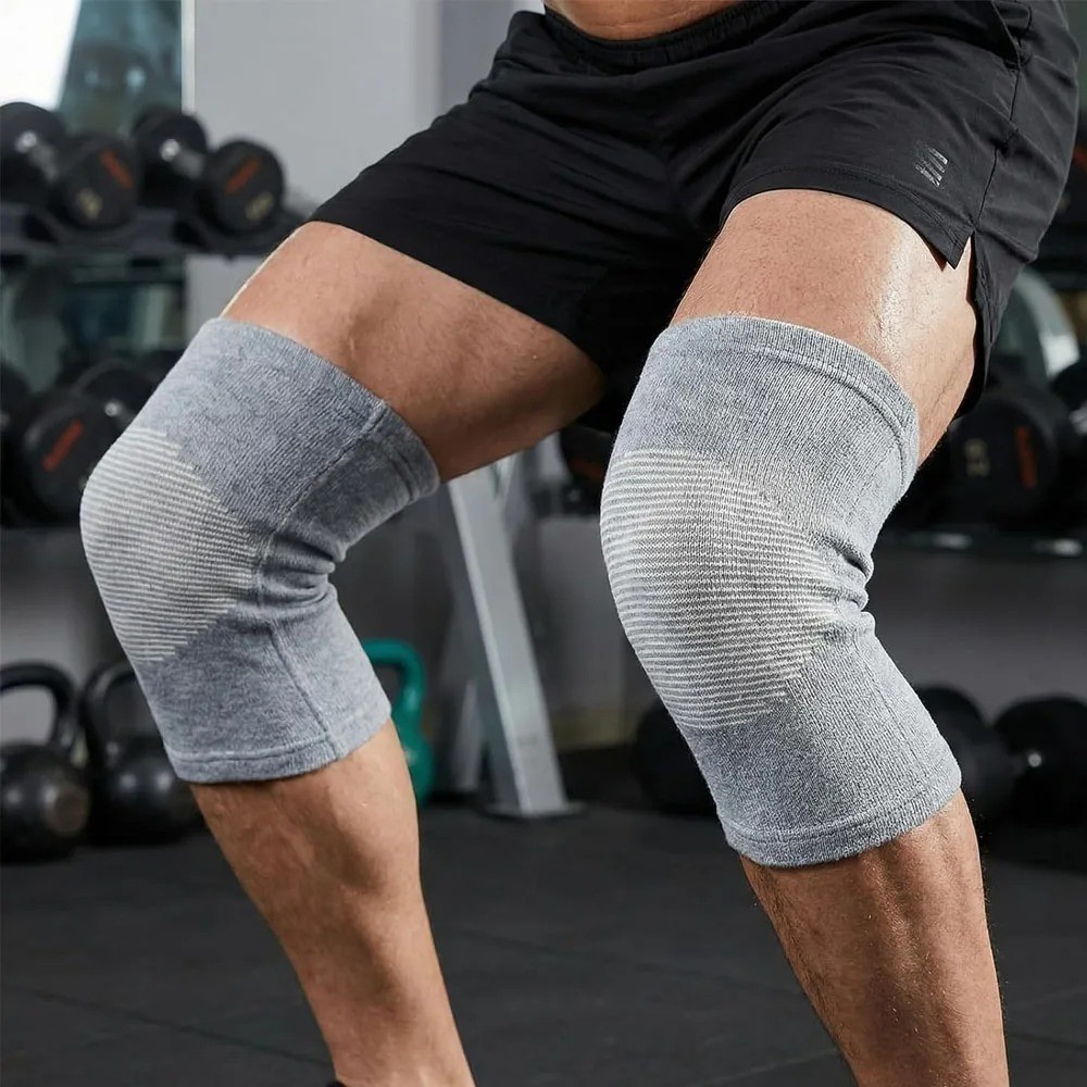 2PCS One Compress Bamboo Knee Sleeves, Bamboo Knee Sleeve, Bamboo Knee Brace