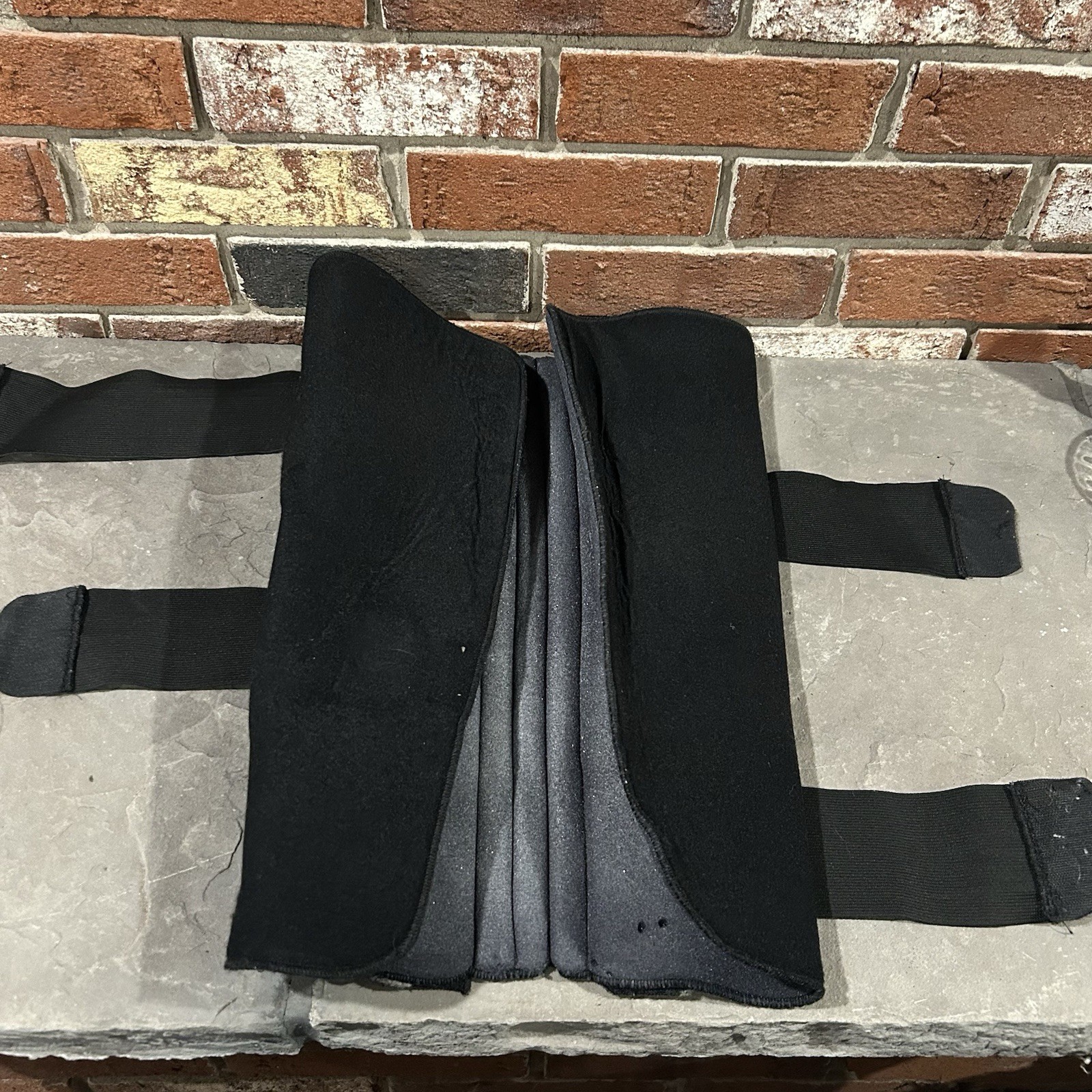 Black Knee Immobilizer Brace