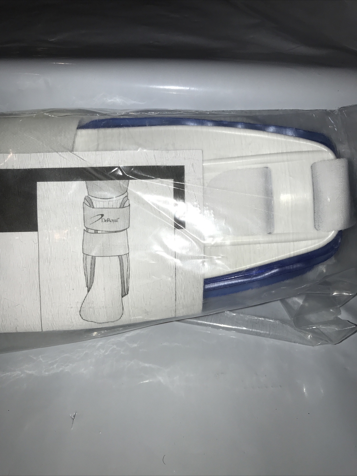 DeRoyal Air Ankle Stirrup Ankle Brace NEW. This Is Air/Gel Standard 10” A152000