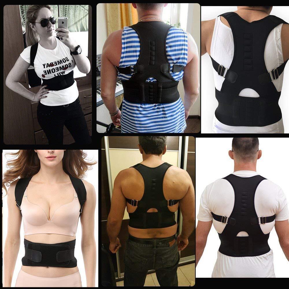 Soporte Ortopedico Corrector de Postura Faja para el Dolor de Espalda y Hombros