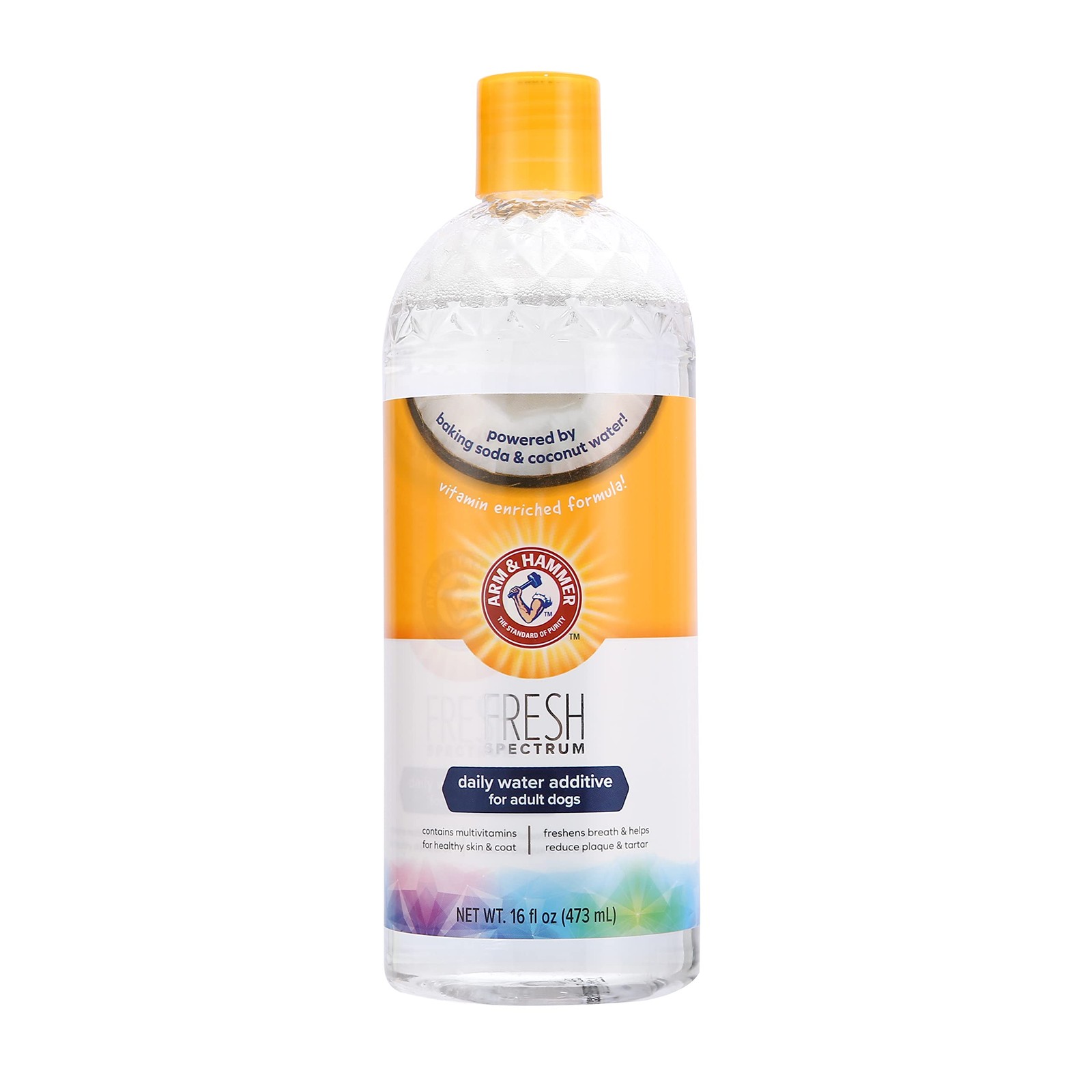 ARM & HAMMER Fresh Spectrum Coconut Mint Dog Water Additive, 473ml, Best De