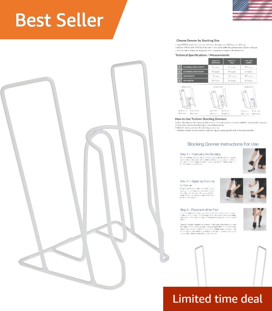 Lightweight Compression Sock Helper – Regular Size Donner for S-XL Garments