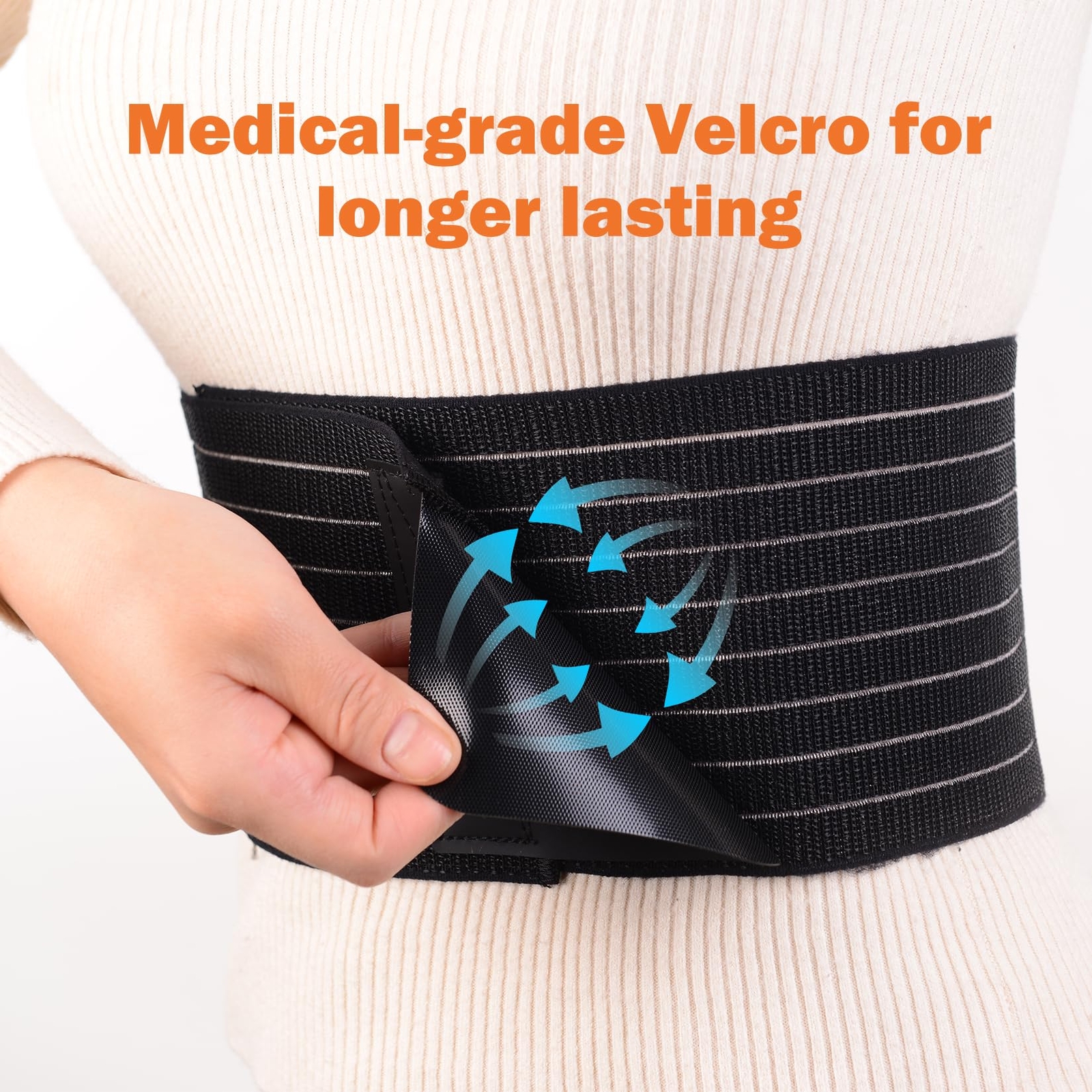 Umbilical Hernia Belt Abdominal Support Binder Brace Wrap with Compression Pad