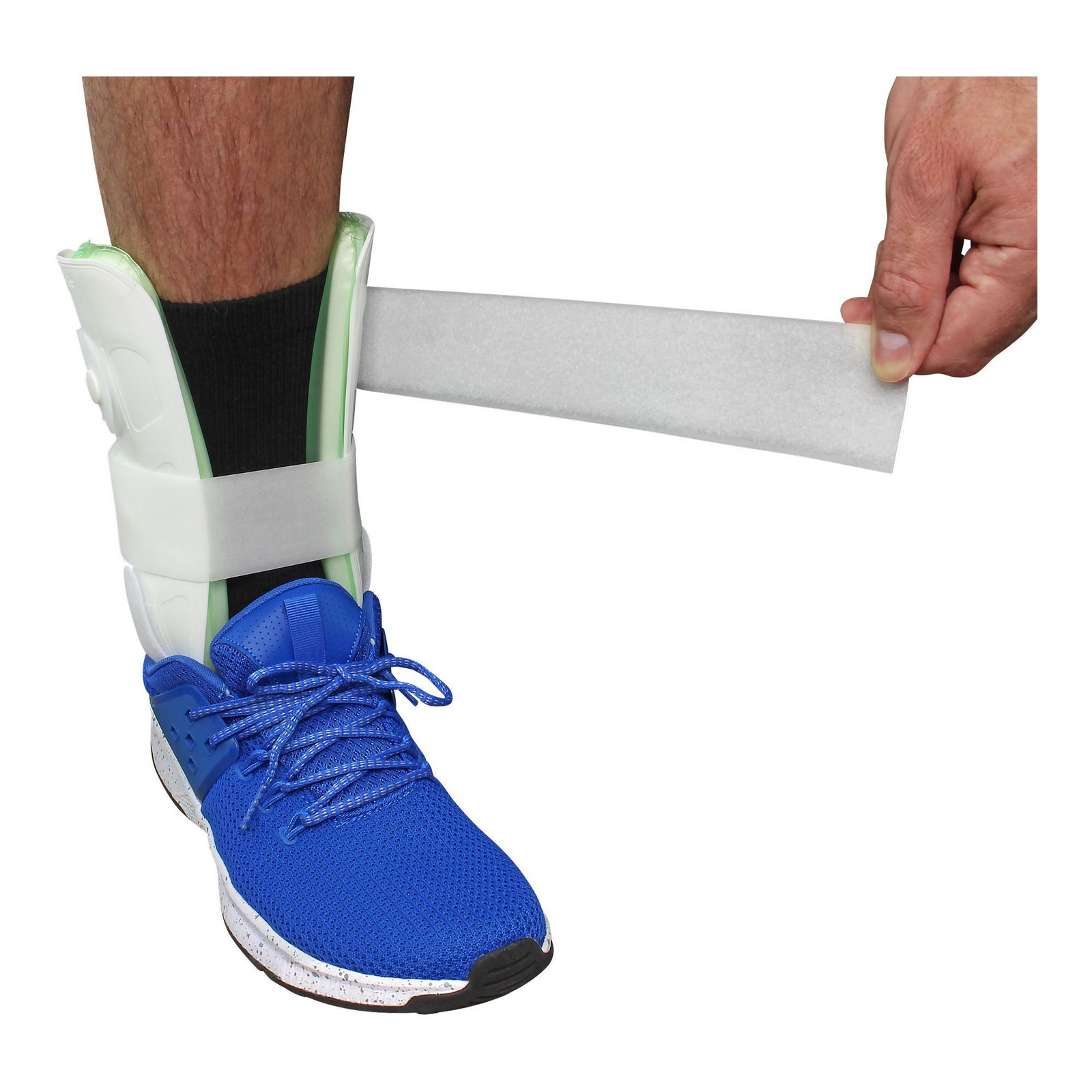 Air Ankle Stirrup Splint Brace to Stabilize Ankle for Sprains & Injury