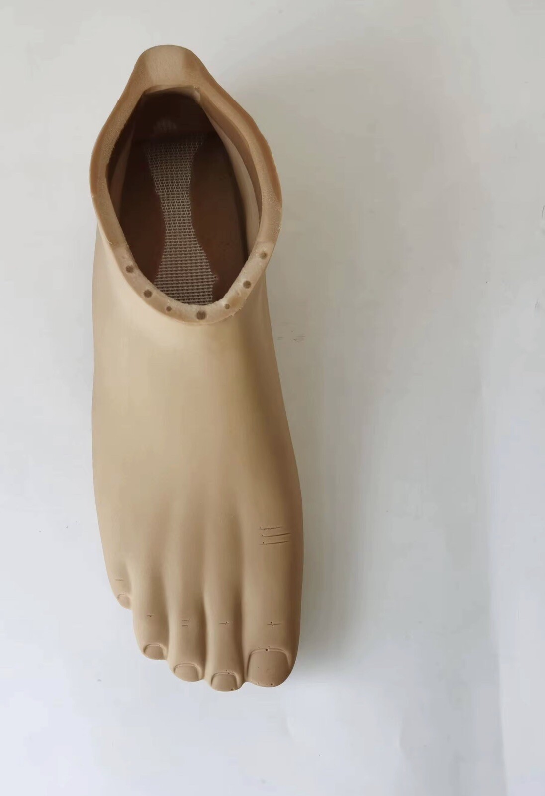 RIGHT prosthetic foot shell footshell. carbon foot covers. several sizes