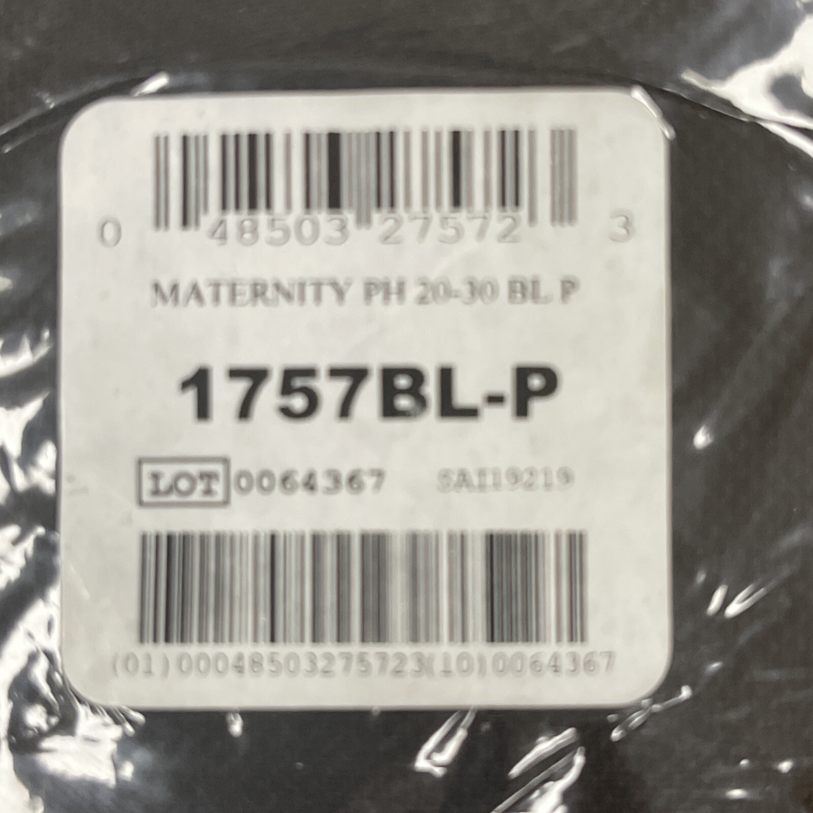 NEW Truform 1757 Maternity Compression Pantyhose 20-30 mmHg in Black Size Petite