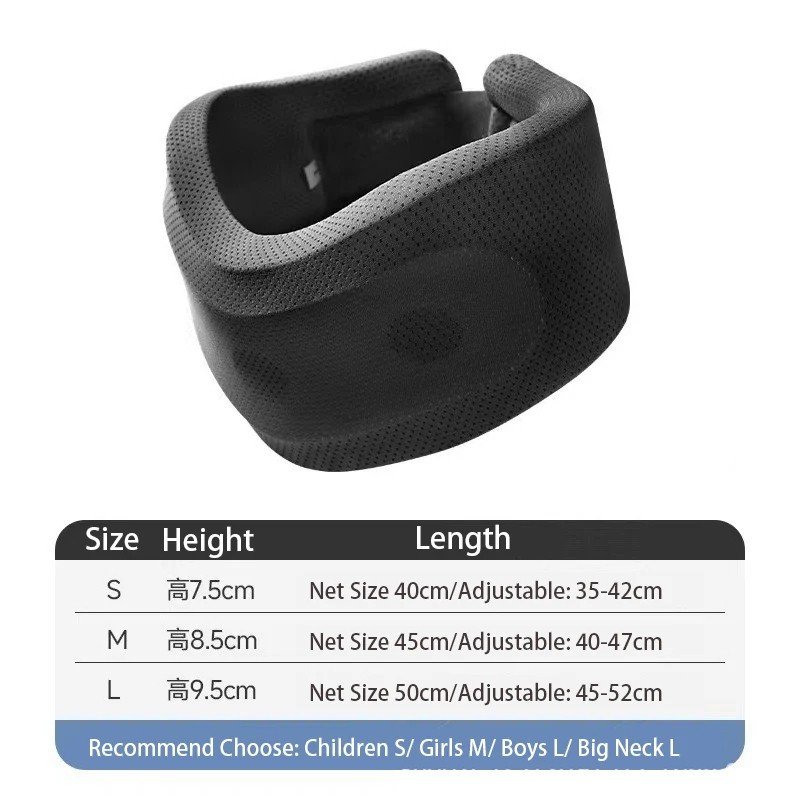 Adjustable Foam Neck Brace Soft Support Collar Travel Sleep Pain Relief