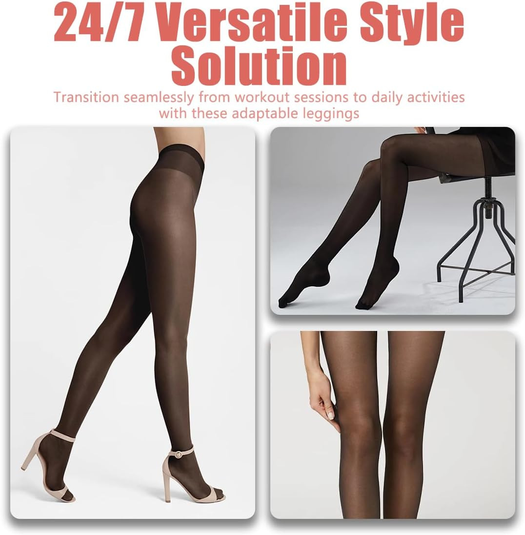 New Compression Band & One Seam Option, the Original Magic Fleece Lined Leggings