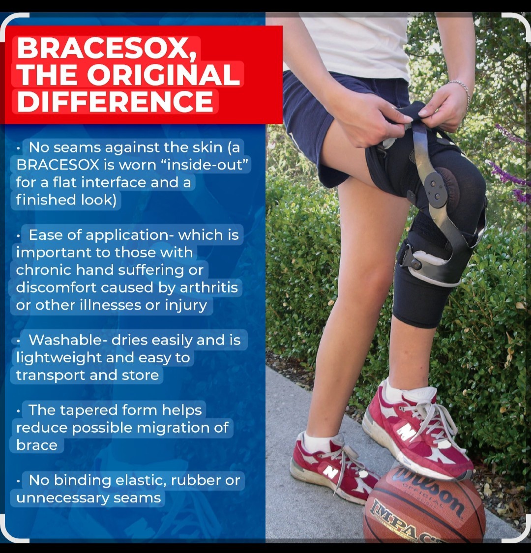 Braxesox Knee Undersleeve LARGE