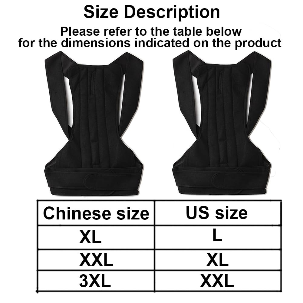 WZLL.SLSP Posture Corrector for Women and Men,for Preventing XX-Large