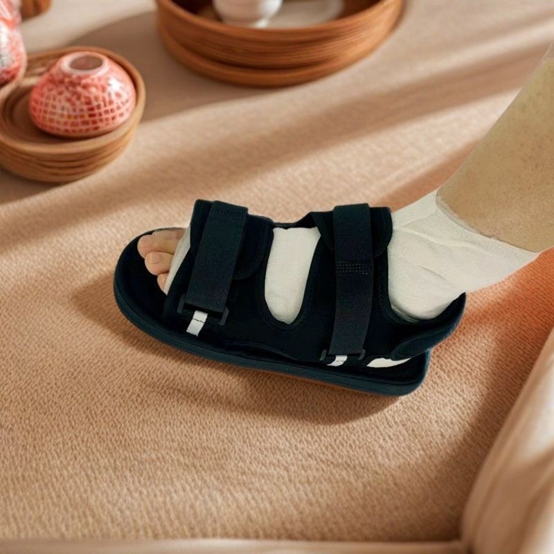 Post Op Fracture Cast Shoe Medical Walking Boot Left Right Foot