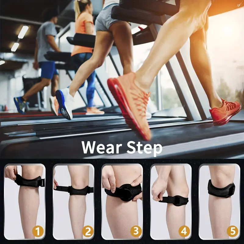 Knee Brace Support Patella Stabilizer Strap Arthritis Pain Relief Running USA