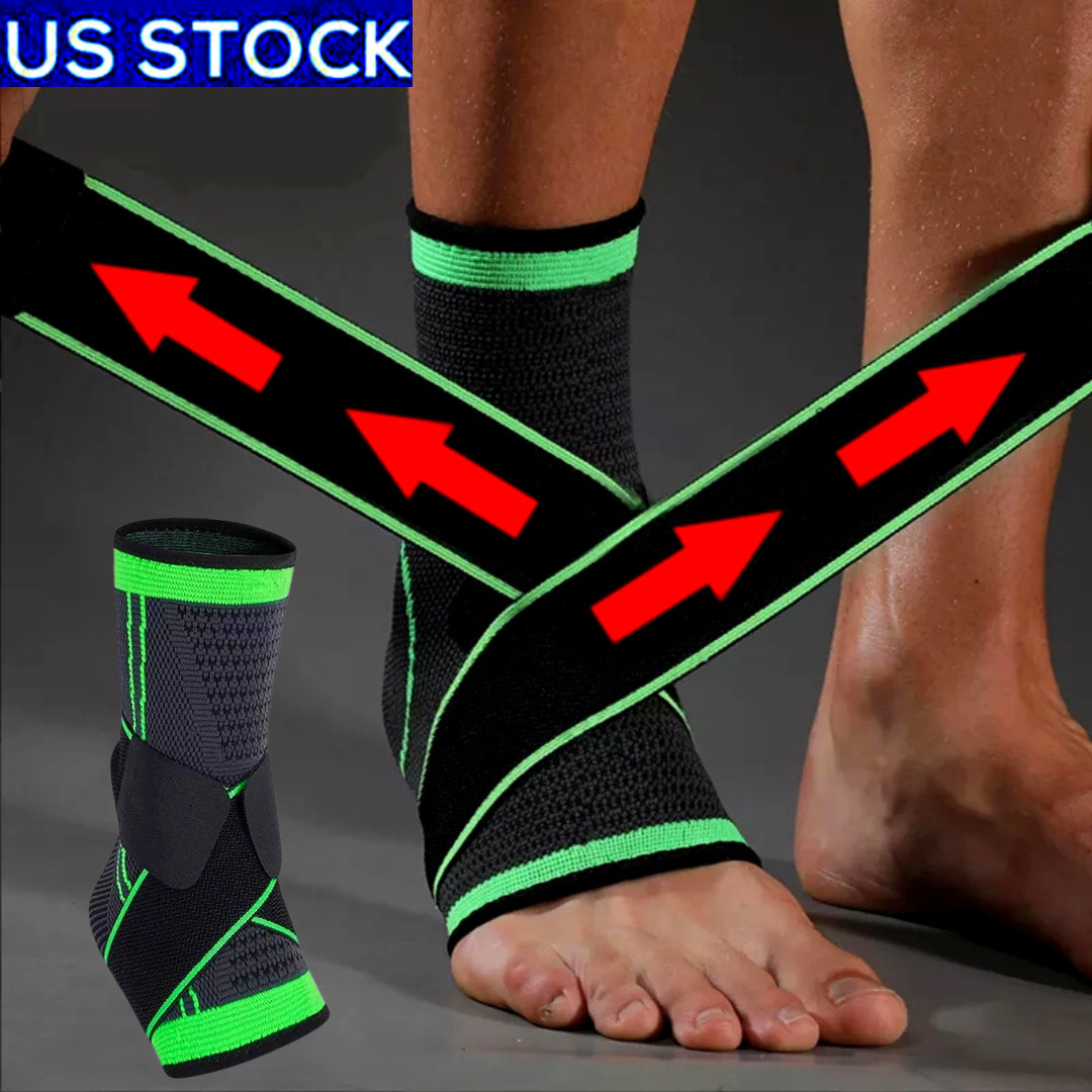 Tobillera Deportiva PROTECTOR DE TOBILLO Soporte Gym Foot Fasciitis Pain Relief