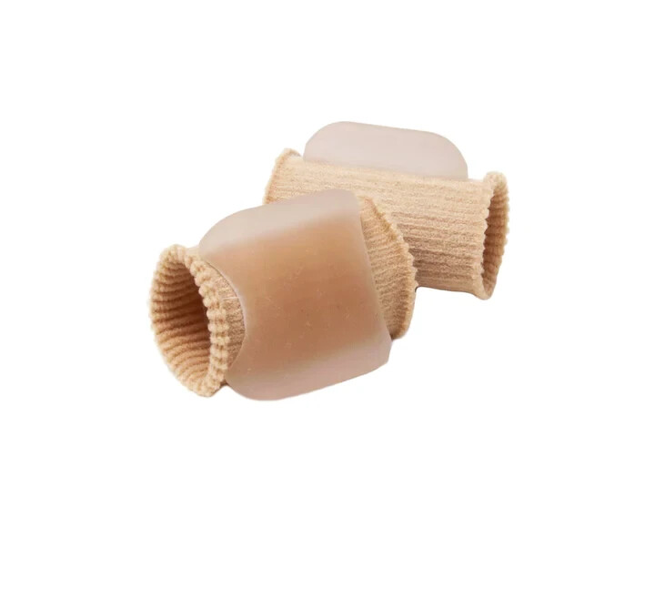 Natra Cure Gel Toe Spreader With Ribbed Fabric POLYGEL M Pair