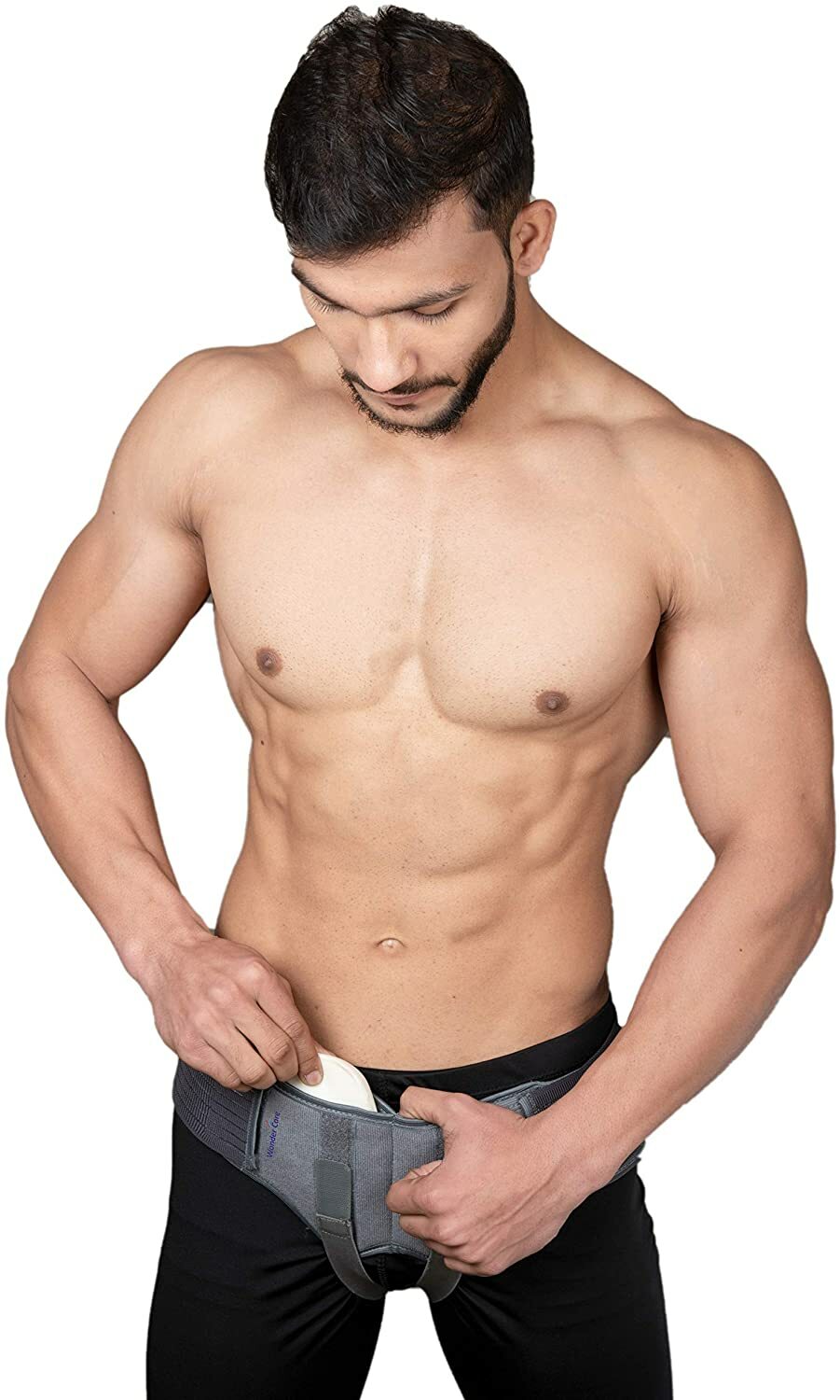 DOUBLE INGUINAL GROIN SINGLE HERNIA SUPPORT BELT RIGHT SIDE ONE TRUSS SELLER USA