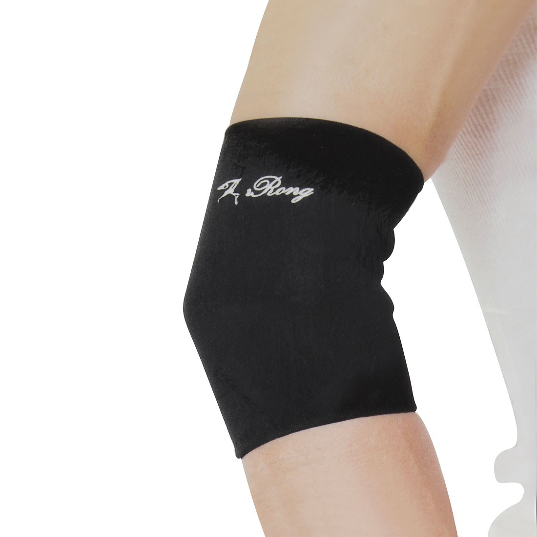 1 Pack Black Elastic Elbow Compression Brace Sleeve for Tennis Golfer