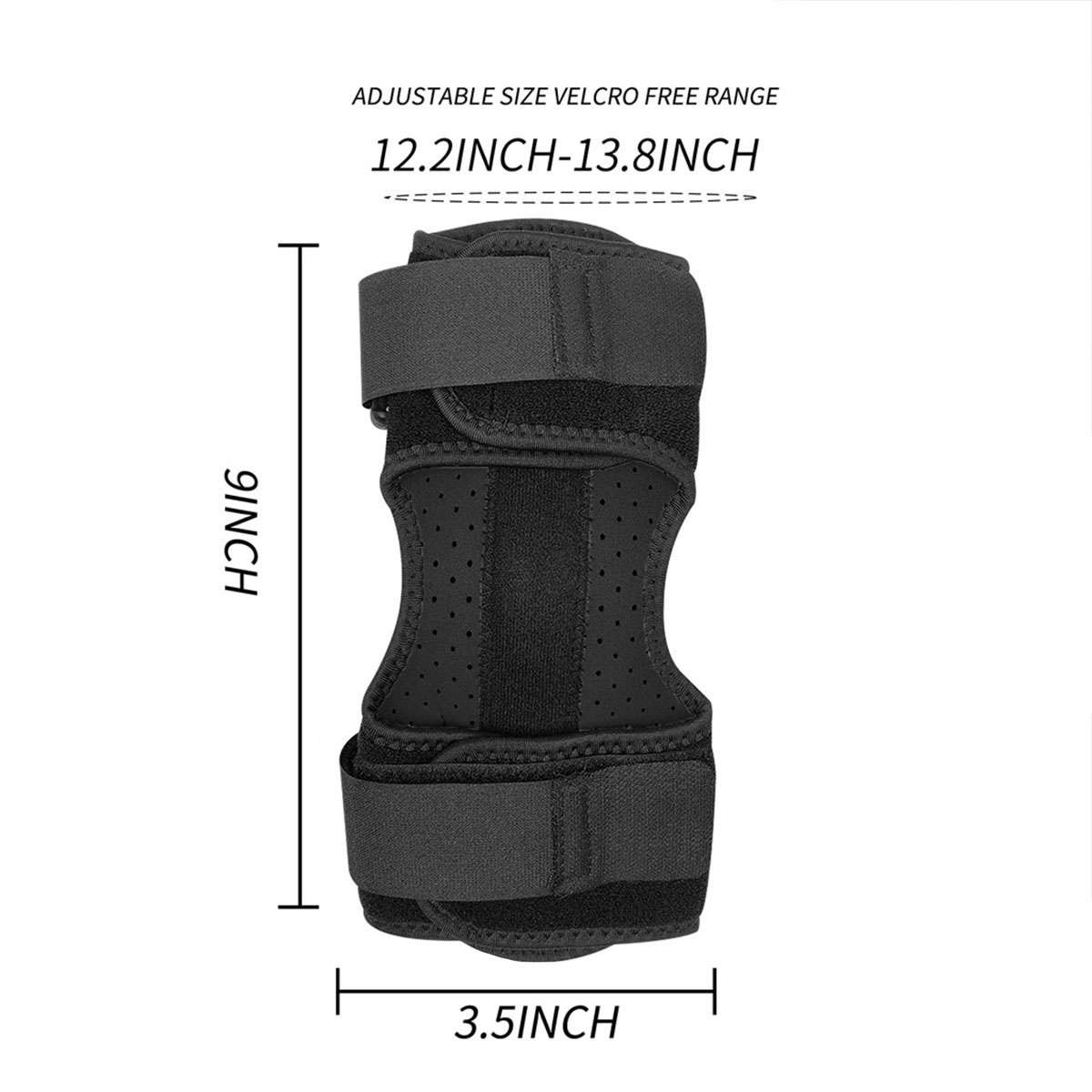 2pcs Ankle Brace Support Compression Sleeve Plantar Fasciitis Relief Foot Strap