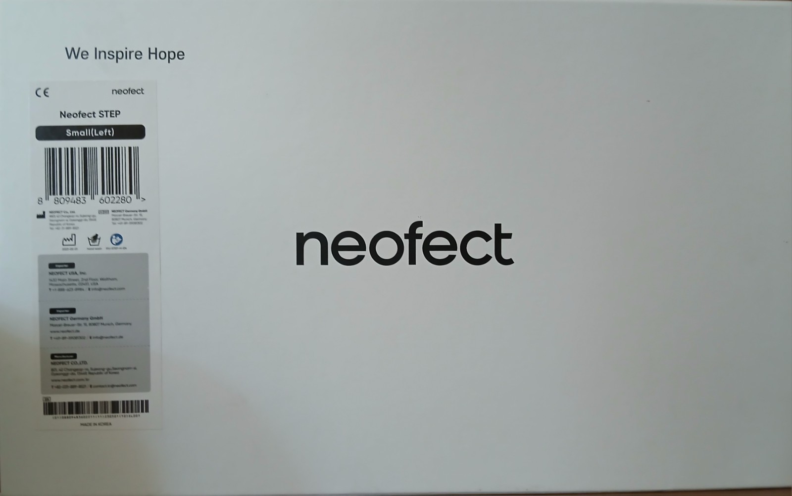 Neofect STEP Small Left AFO Foot Drop Brace, Drop Foot Brace for Walking