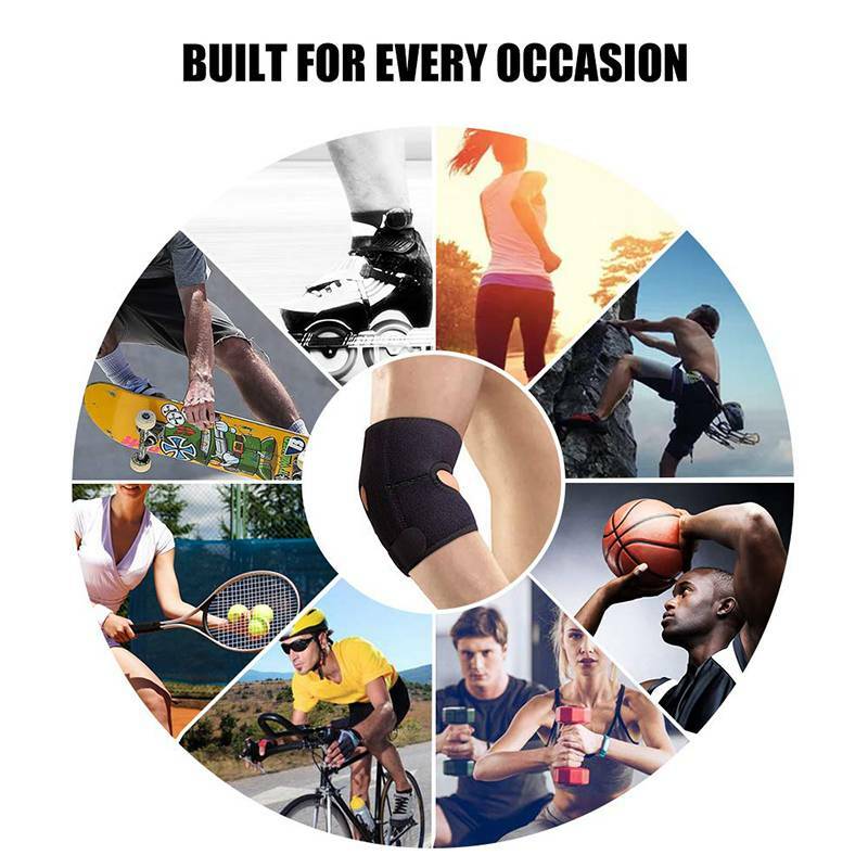 Elbow Support Adjustable Tennis Brace Padded Compression For Arthritis Pain MEN