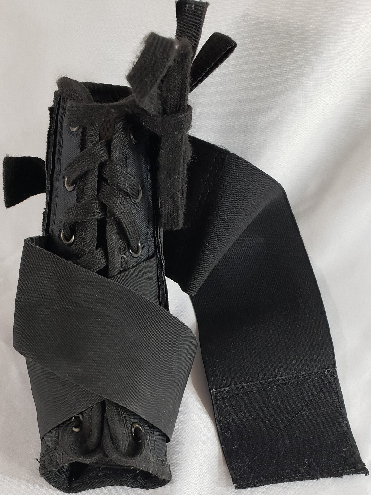 McDavid 199 Ankle Brace Lace-Up Adult X-Small Level 3 Blk. Shoe Sz. M 6-7/W 7-8