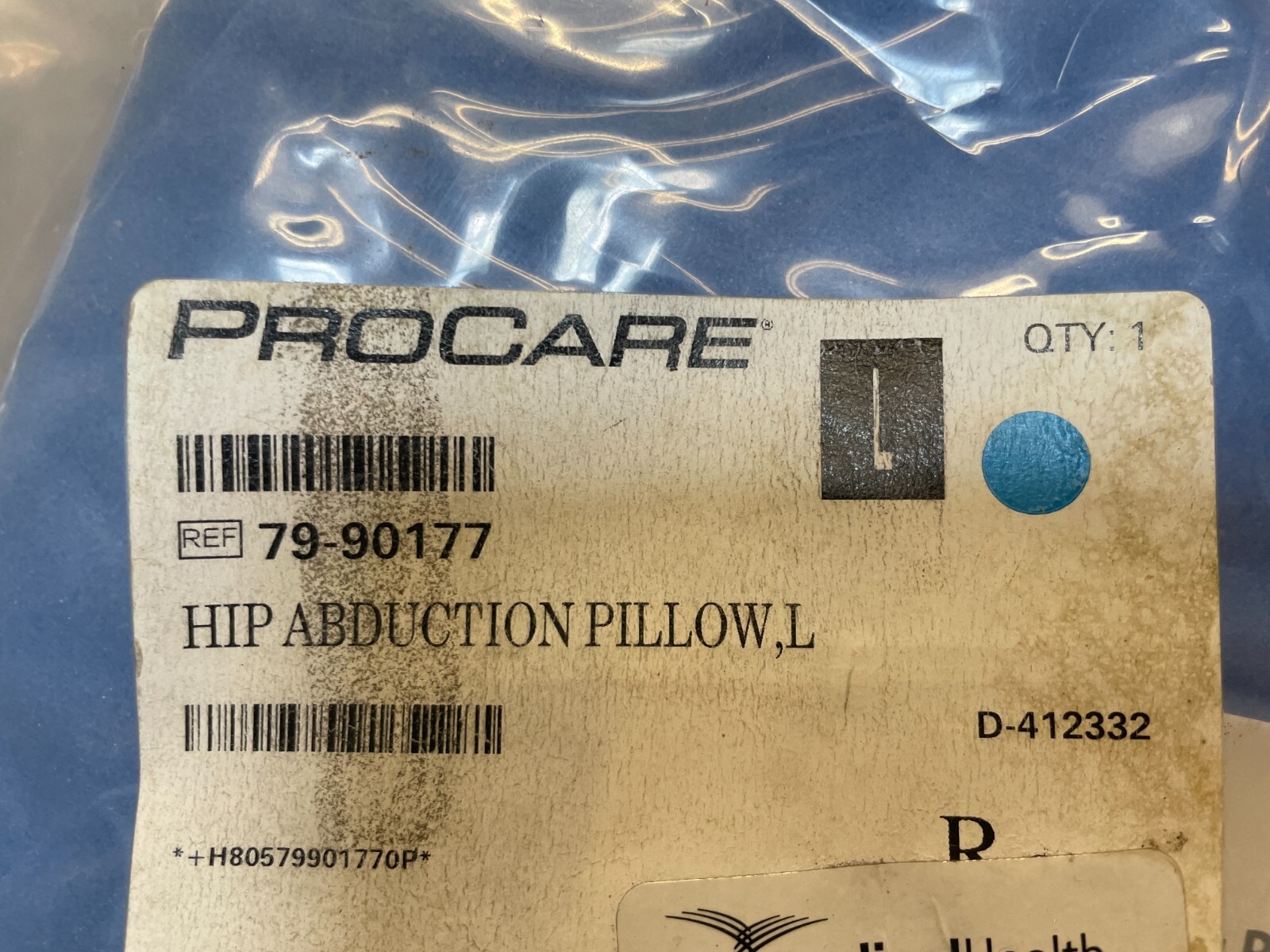 Procare 79-90177 Hip Abduction Foam Support Therapy Pillow Size Large *