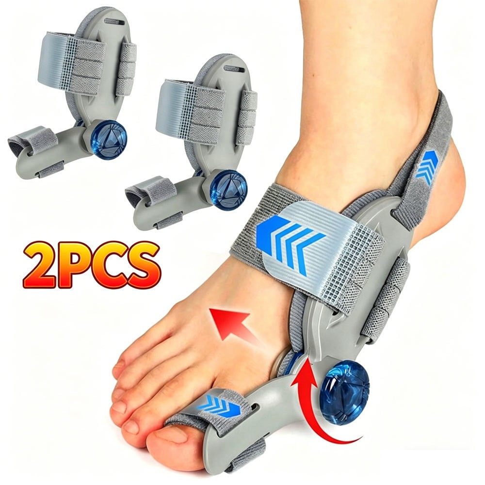 2PCS Bunion Fix Toe Valgus Corrector Adjustable Orthosis Women Men Splints