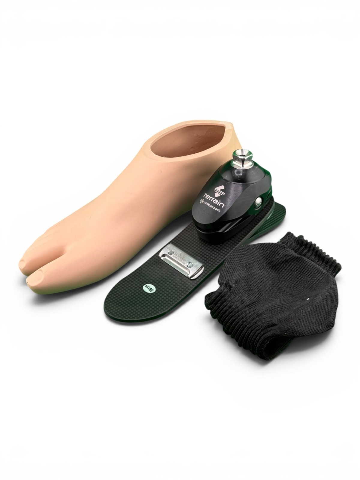 Collegepark college park terrain prosthetic foot. Size 28. Perfect cond. right