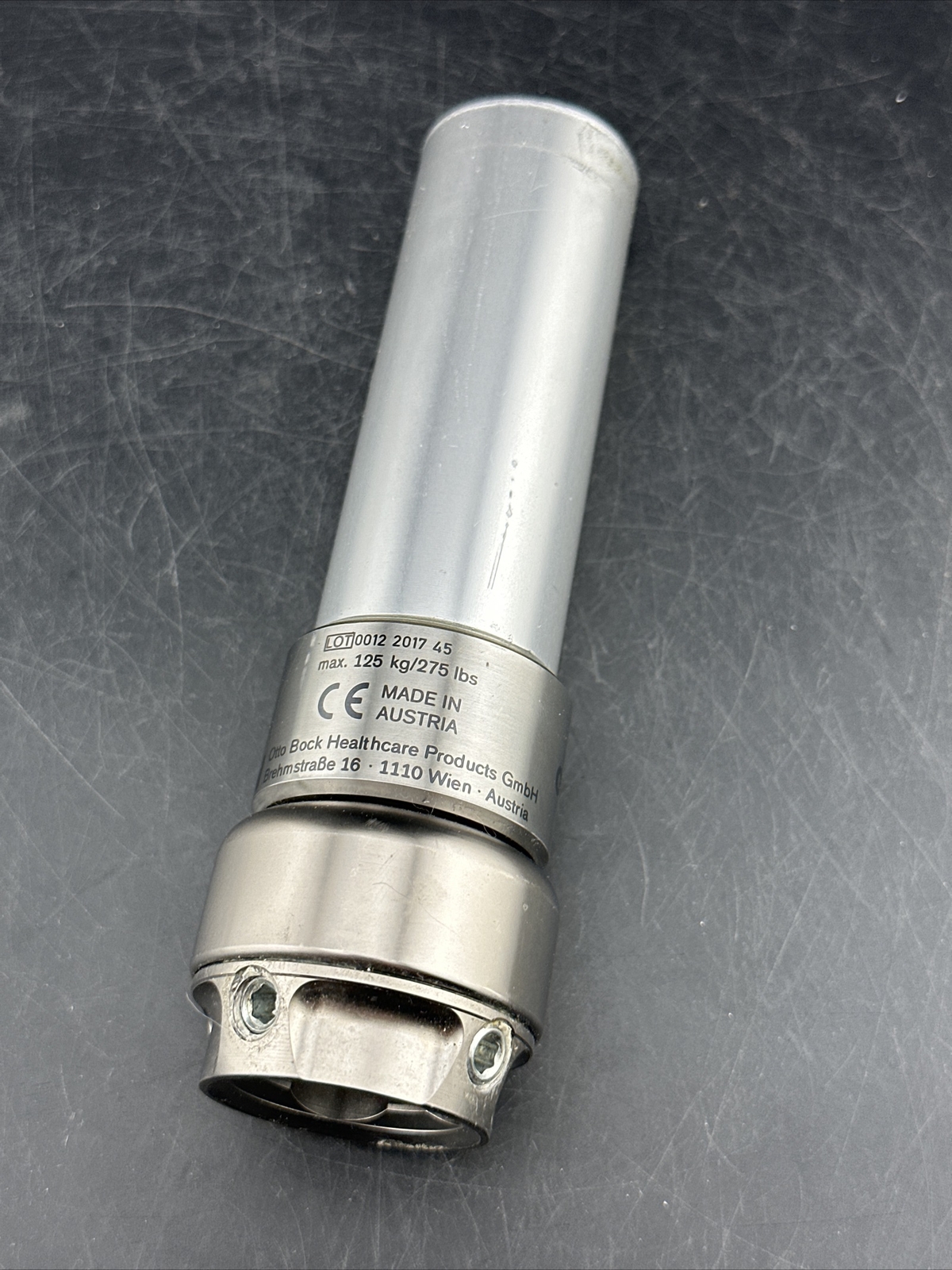 ottobock otto bock 2R67 tube adapter w/ torsion unit. prosthetic adapter