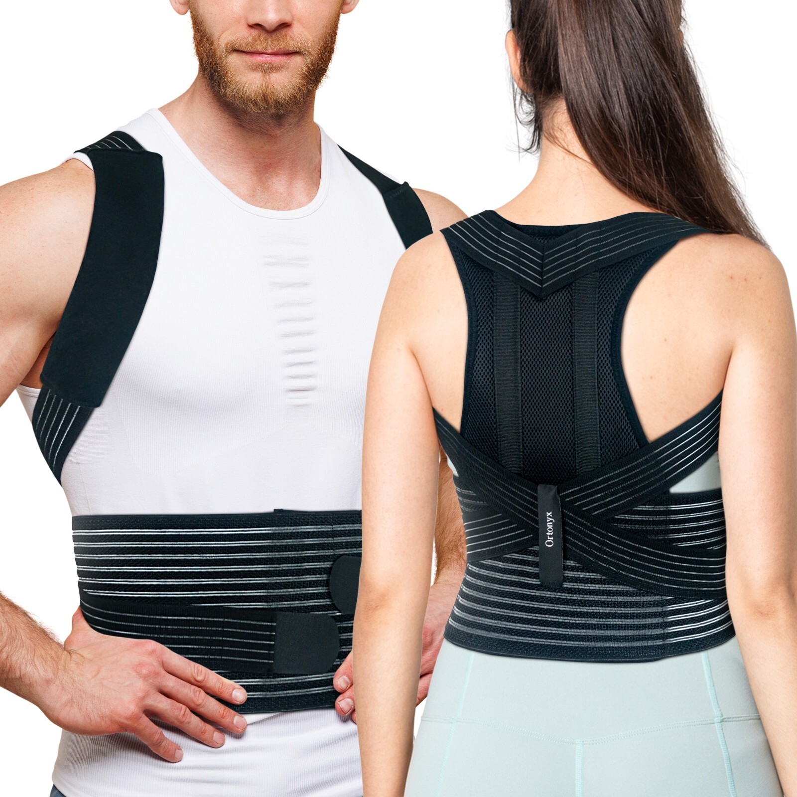 ORTONYX Back Brace Posture Corrector Clavicle and Shoulder Support – Unisex