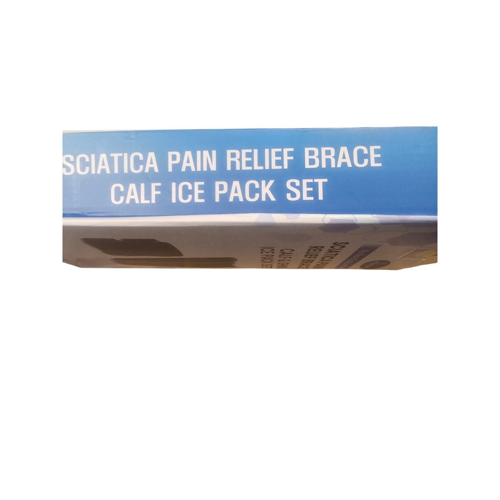 Medilymer Sciatica Pain Relief Brace Calf Shin Ice Pack Set
