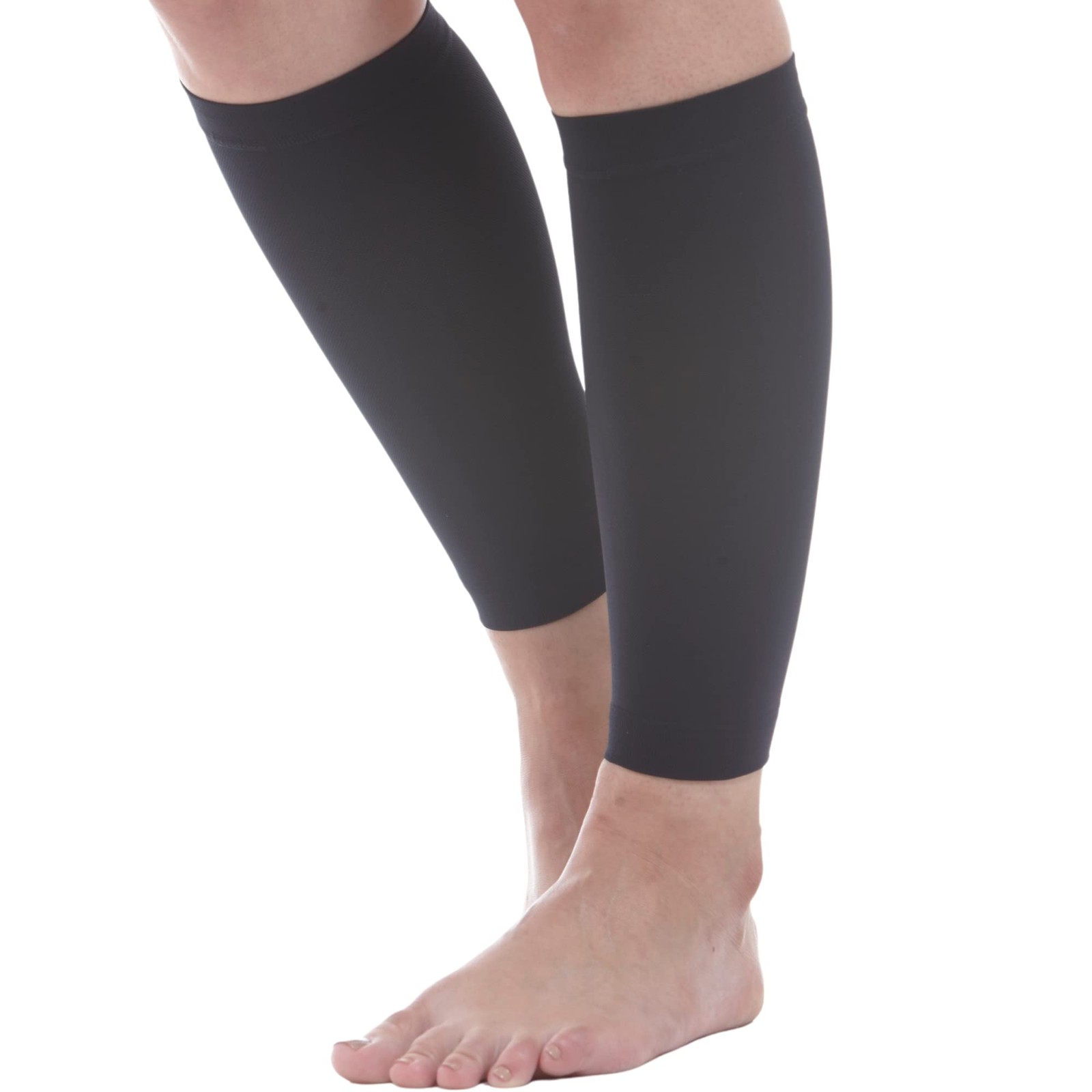 Unisex Compression Sleeves 20-30mmHg for Nurses and Maternity – 6XL, Black