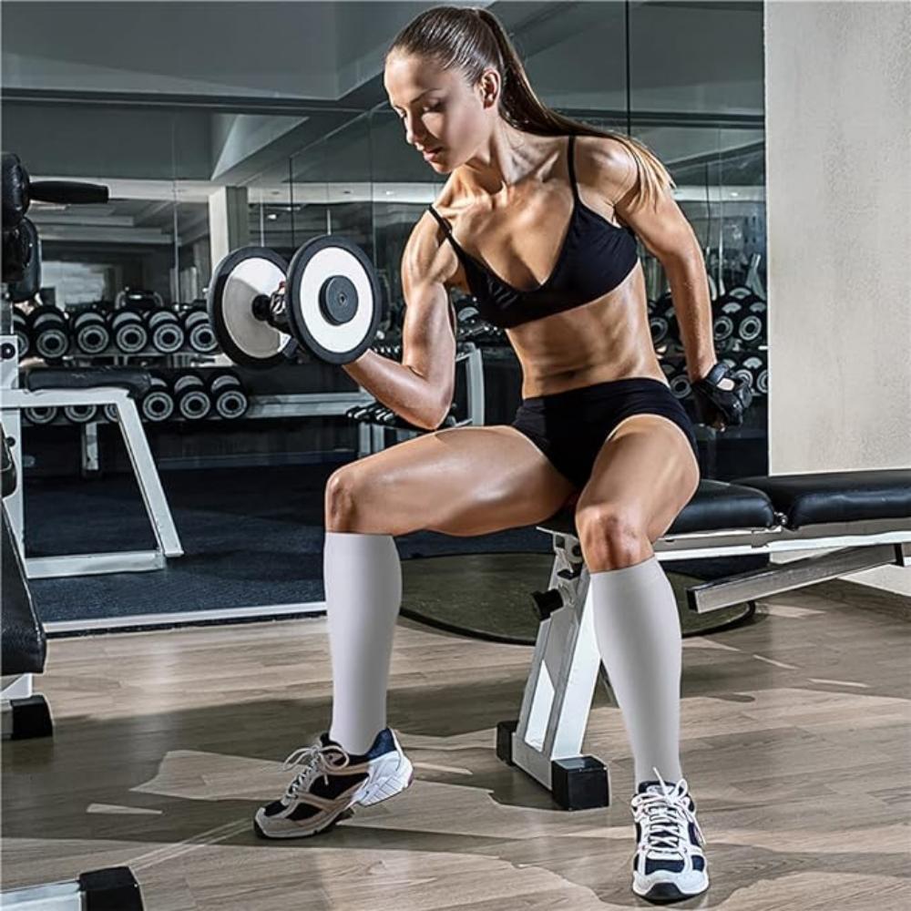 3 pair Winter Compression Stocking Warm Hot Knee High Socks Cover Calf Socks