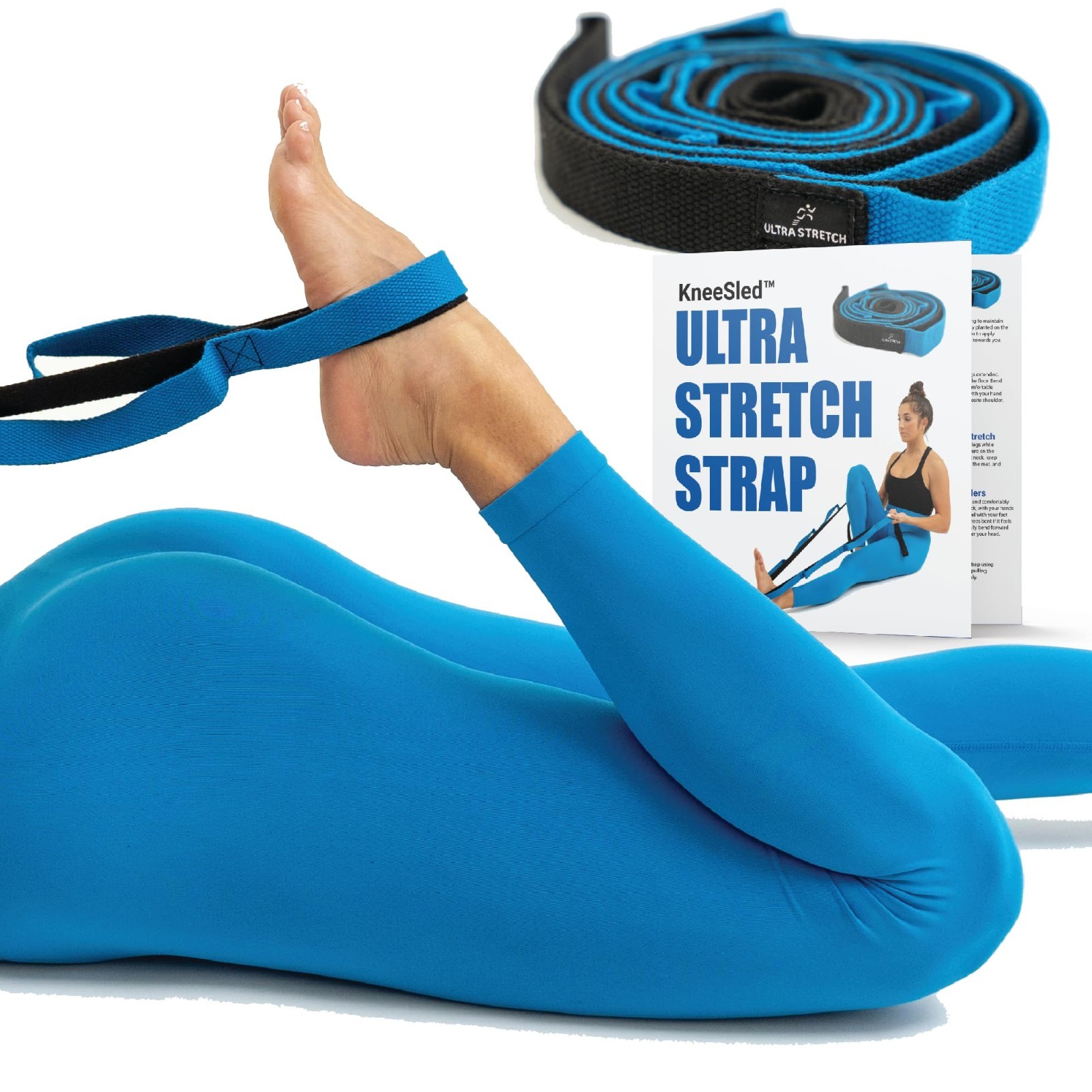 Ultra Stretch Strap for Physical Therapy – KneeSled™ Alternative, Flexibility Ai