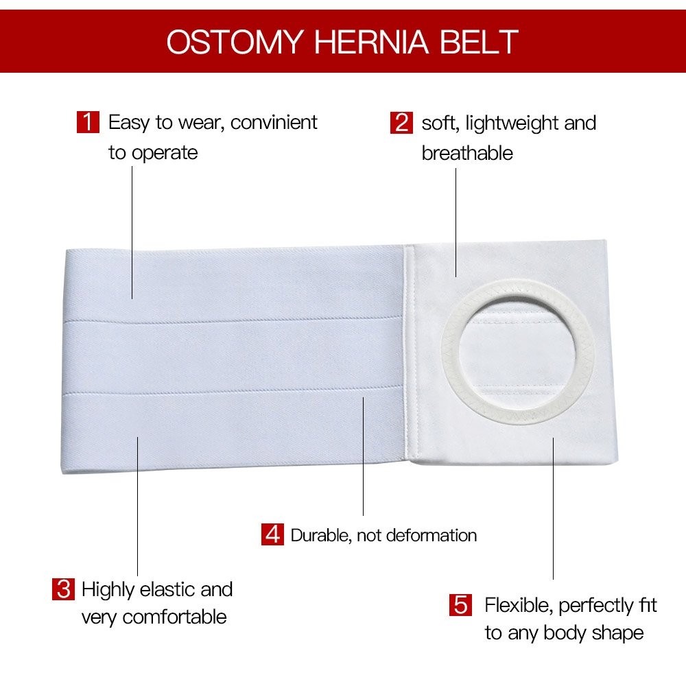 Men Or Women Medical Ostomy Belt Ostomy Hernia Support Belt Abdominal Stoma