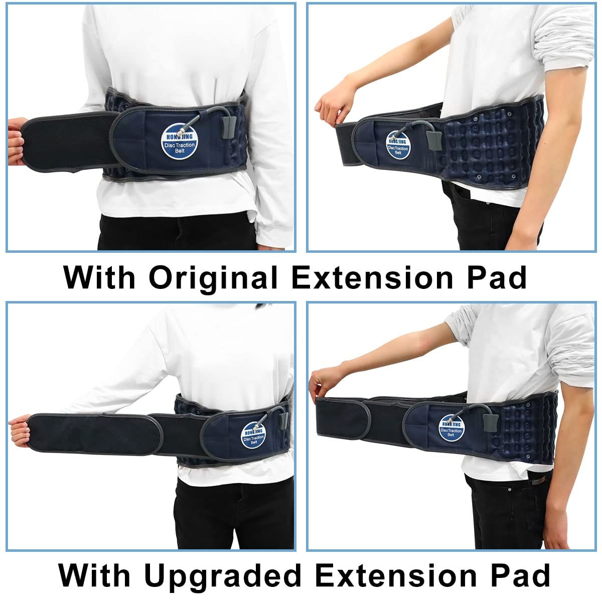 14.5″ Extension Strap for Extending Decompression Belt to Fit Waist Sizes up to