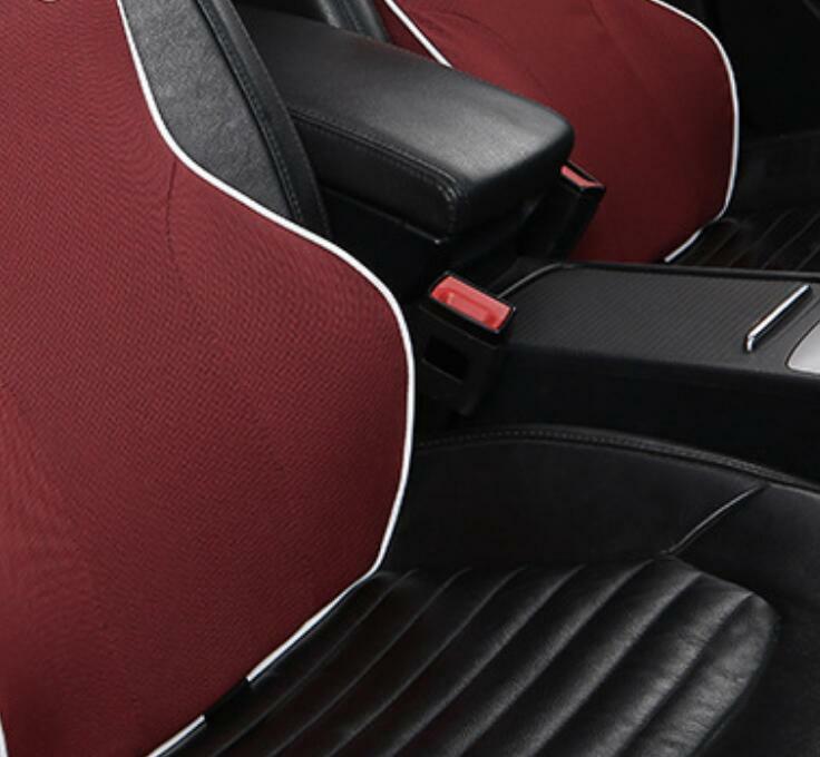 Memory Foam Car Lumbar Support & Neck Pillow Set – Comfort Kit