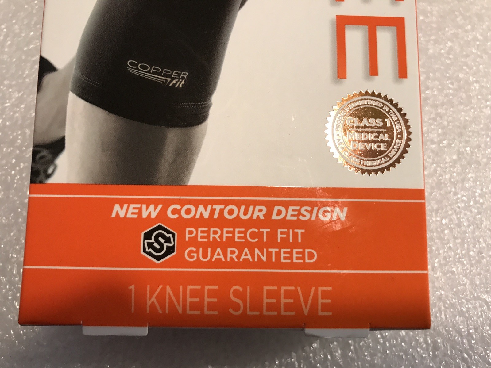 Copper Fit Knee Freedom Compression Sleeve – Large 14”-16” New