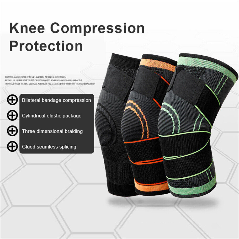 1x/2x Circa Knee Savers Sleeve Compression Tendon Brace Arthritis Pain Relief UR