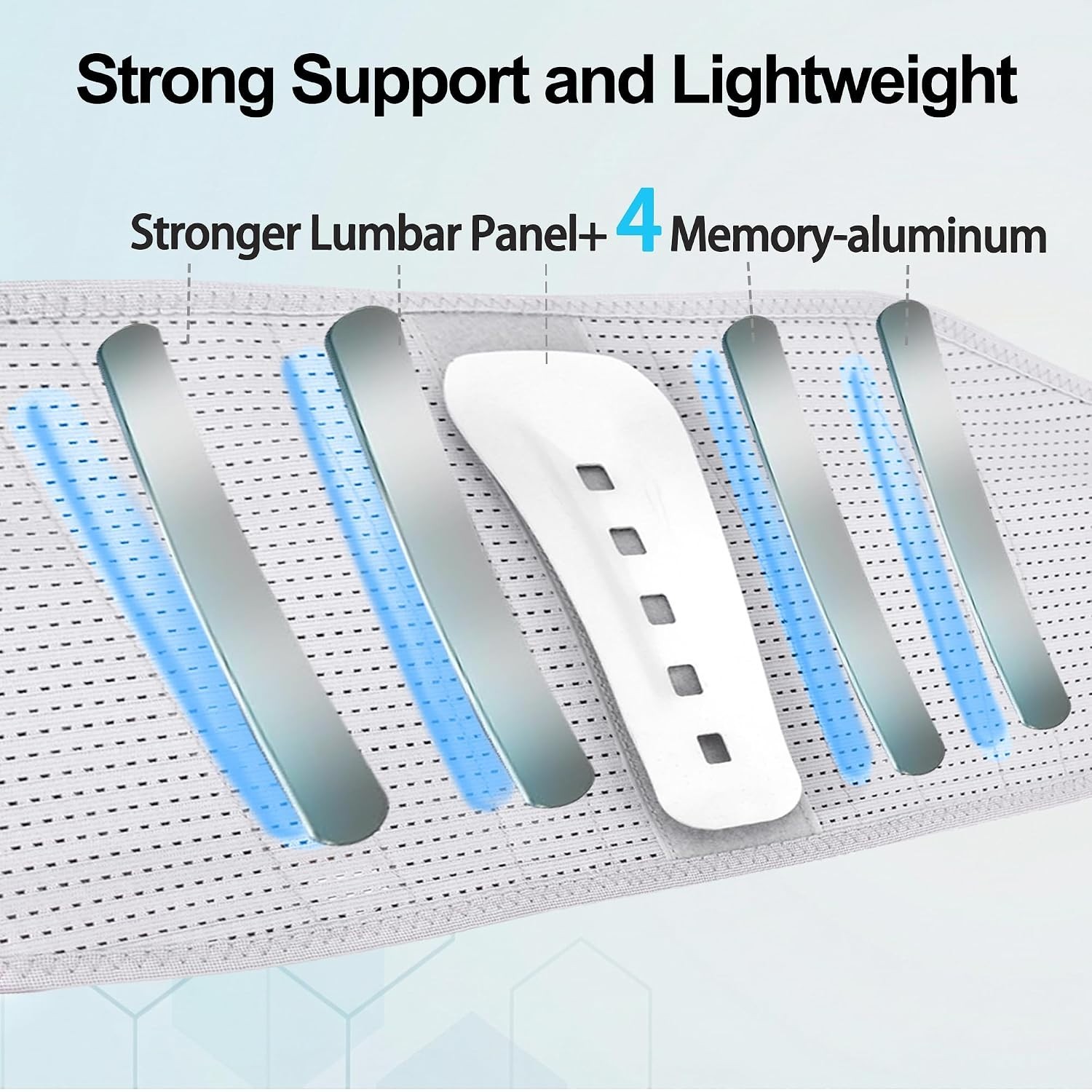 Adjustable Lower Back Brace Lumbar Support Waist Belt For Men Women Pain Relief