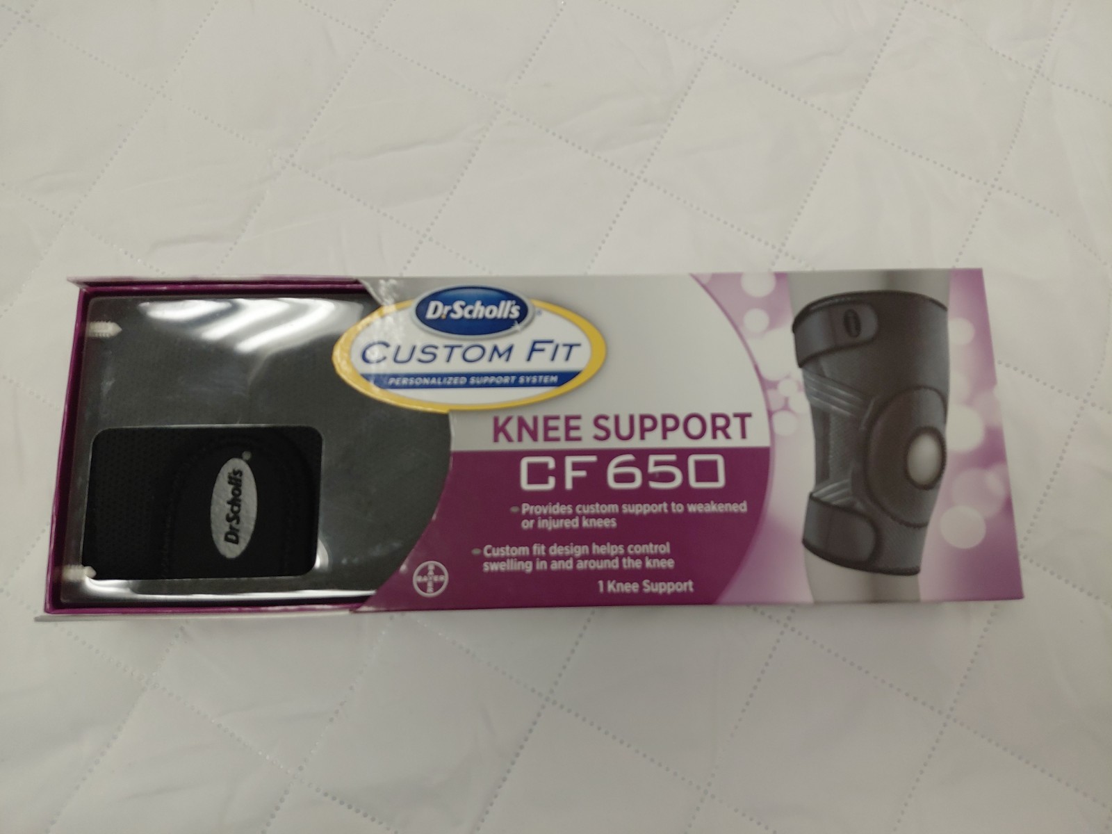New Dr Scholls Custom Fit Knee Support CF 650