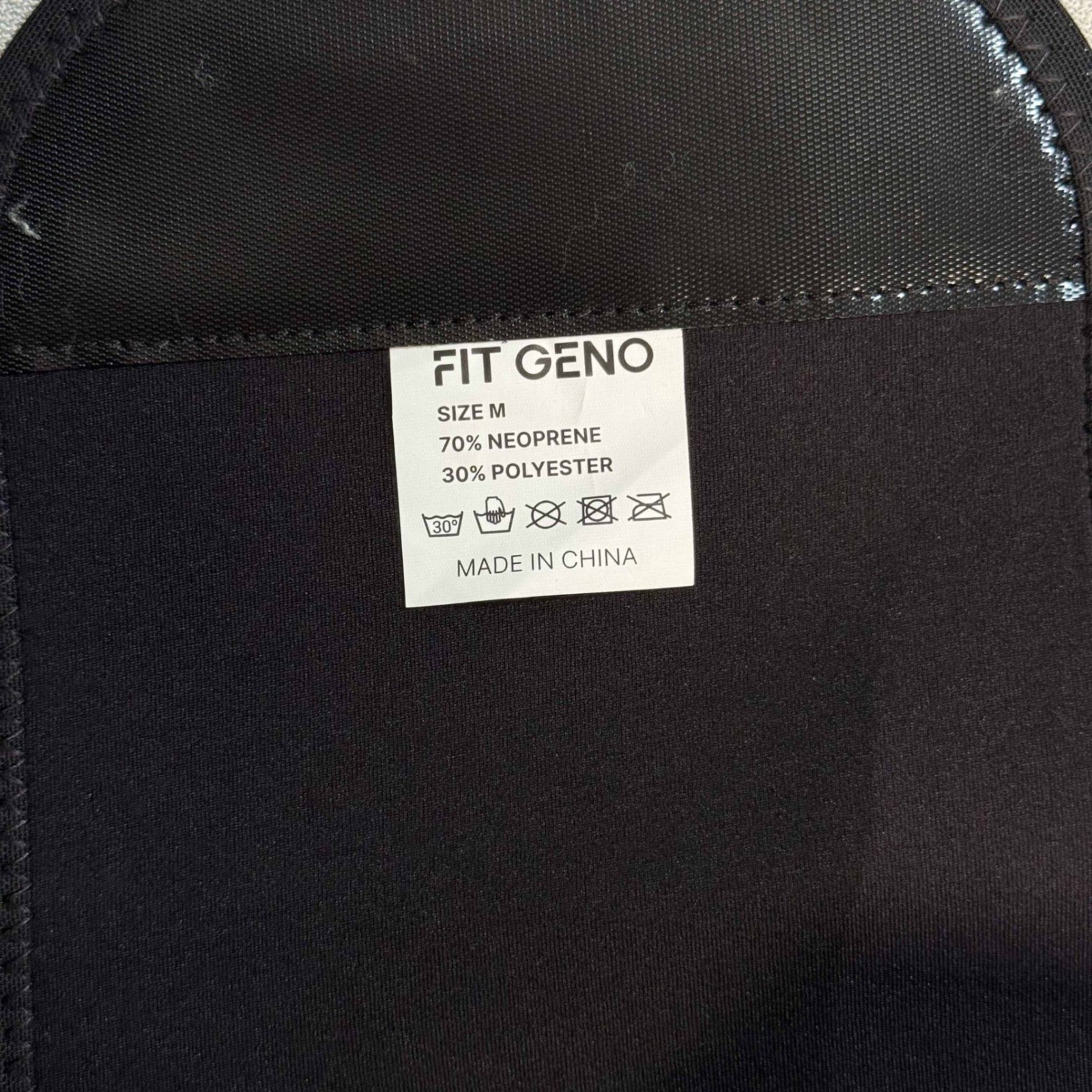 Fit Geno Back Posture Corrector Adjustable Shoulder Brace Black Size Medium