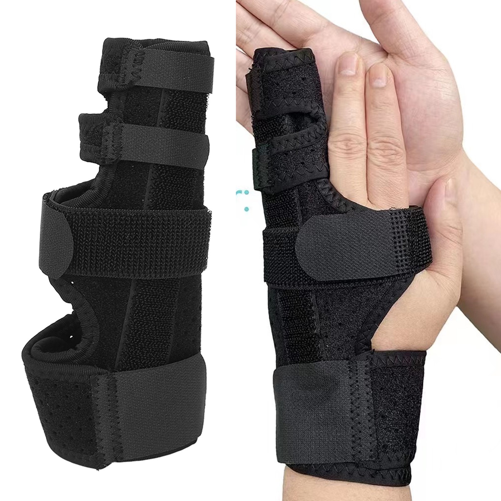 (S) Pinky Finger Splint Practical Metacarpal Finger Splint Hand Brace