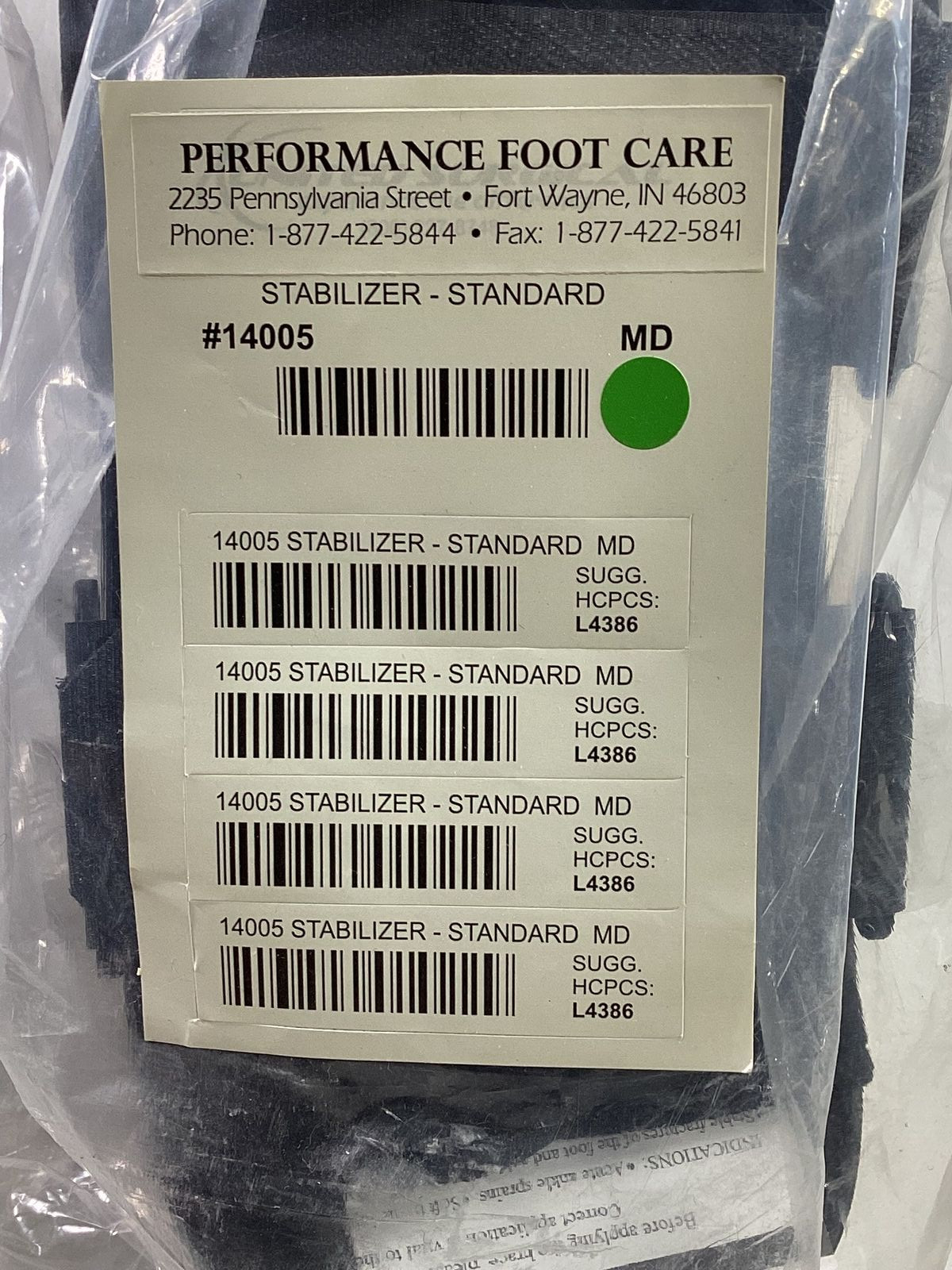 Performance Foot Care Stabilizer Standard Medium