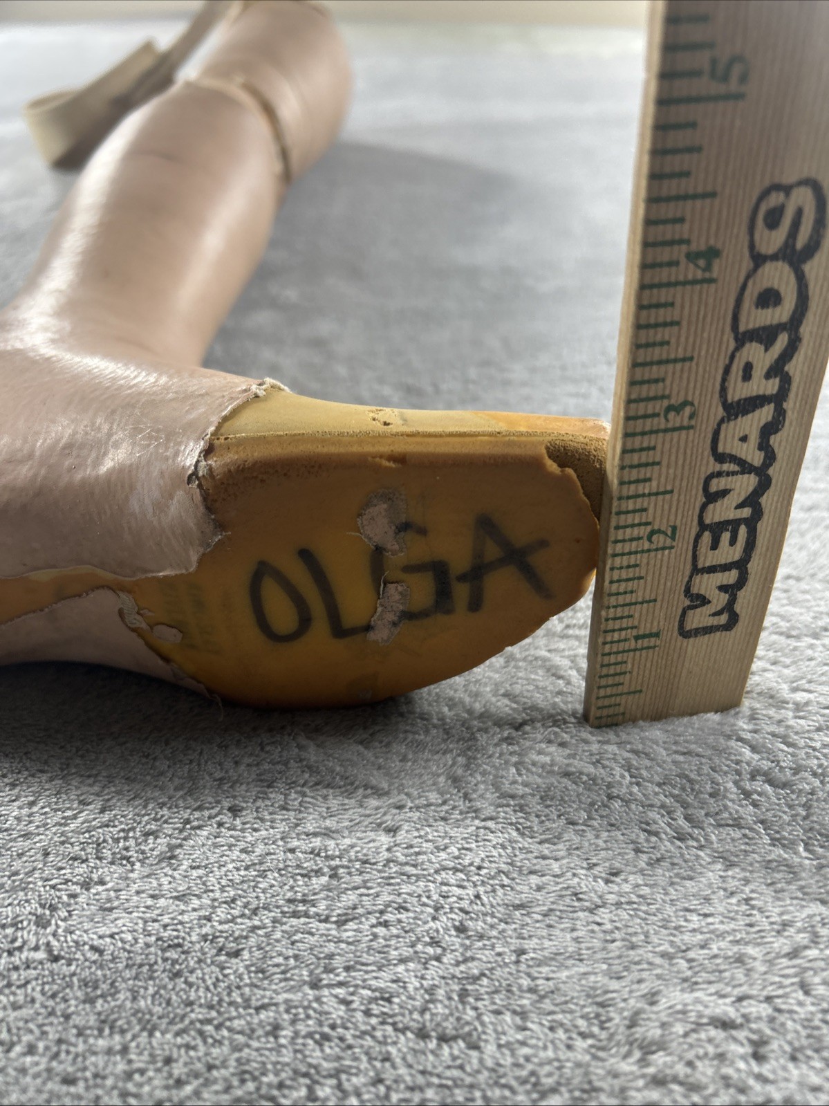 Vintage Left Above Knee Prosthetic Leg Please Read