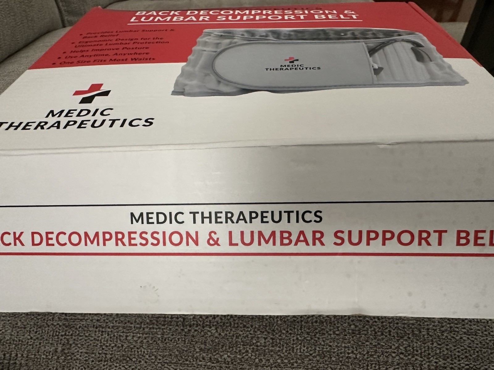 Medic Therapeutics – Back Decompression & Lumbar Support Belt