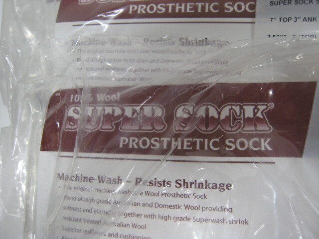 Super Sock Prosthetic Sock 1S15B120 7 x 3 x 4 x 20 Pack of 22