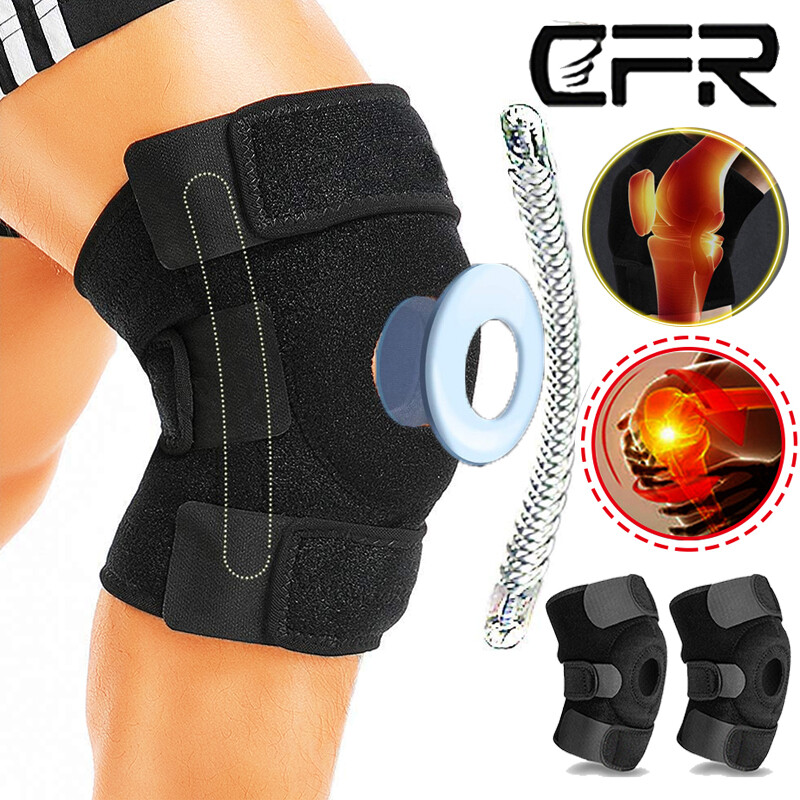 Knee Support Compression Open Patella Brace Joint Pain Relief Workout Sport Gym