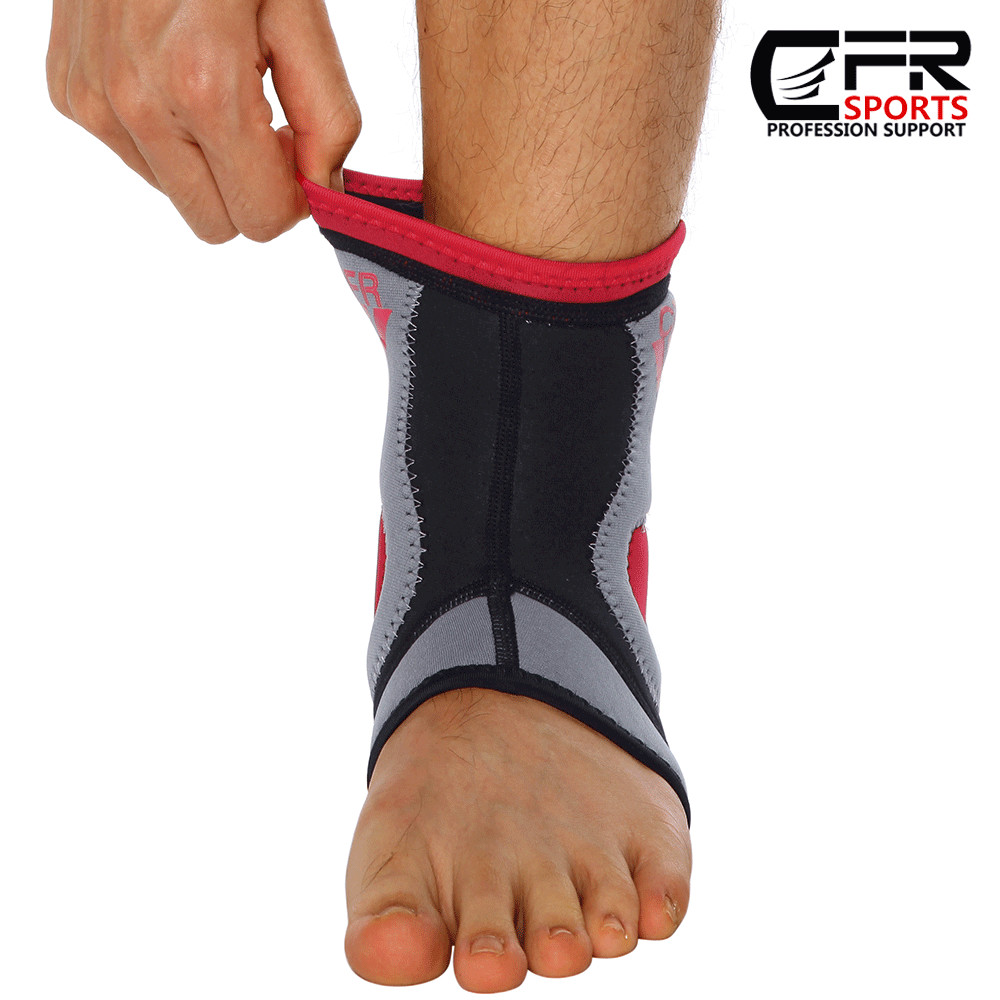Compression Ankle Support Sleeve Brace Plantar Fasciitis Sport Sprain Foot Wrap